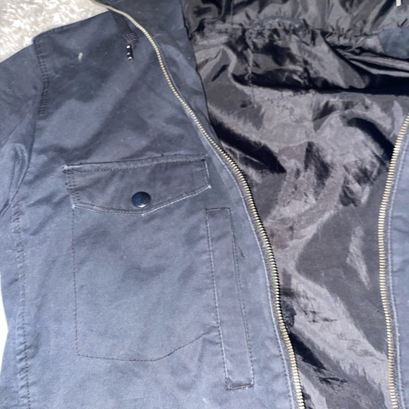 VGC 8/10 Uniqlo hard twill lined fall parka military style jacket in men’s SZ M! - Picture 4 of 6